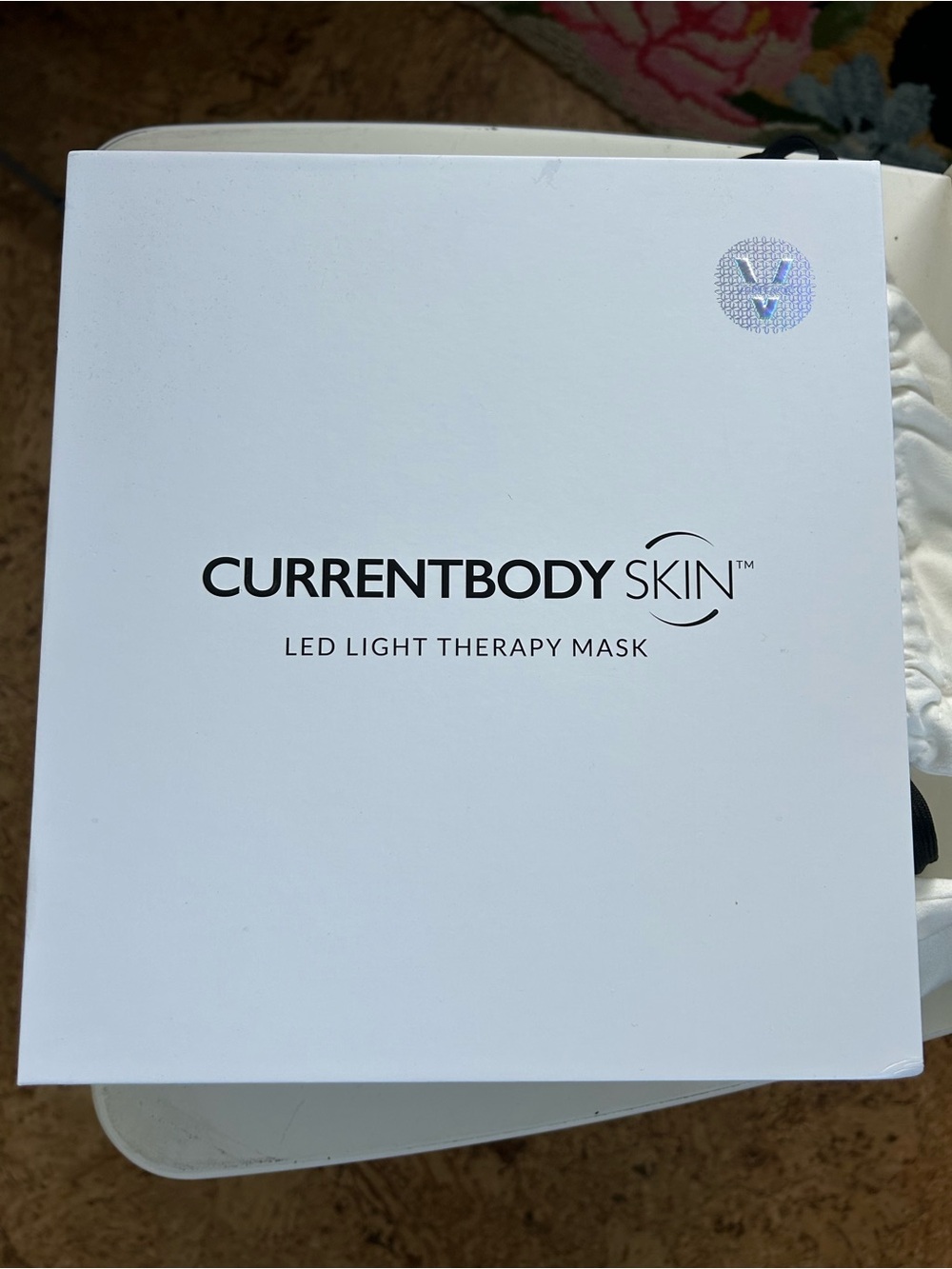 CurrentBody Skin LED Light Therapy Mask — White